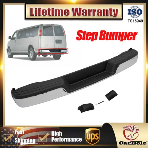 New complete chrome rear step - chrome,